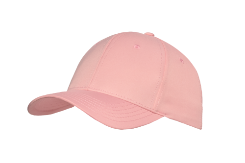 Czapka 6-panelowa z daszkiem z bawełny spieranej Headwear pink.png