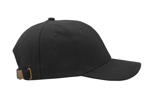 Czapka Headwear z grubej bawełny drapanej (Premium) black2.jpg