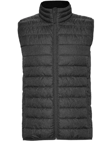 Pikowana męska kamizelka ocieplana Roly Oslo black melange.jpg