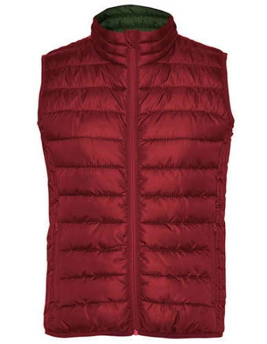 Pikowana damska kamizelka ocieplana Roly Oslo garnet red.jpg