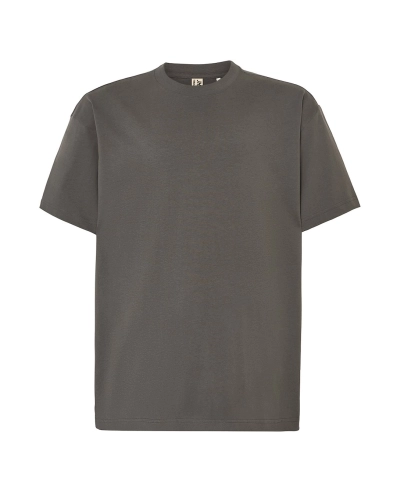 Koszulka t-shirt unisex JHK Heavy Cotton 240 Oversize wolf grey.jpg