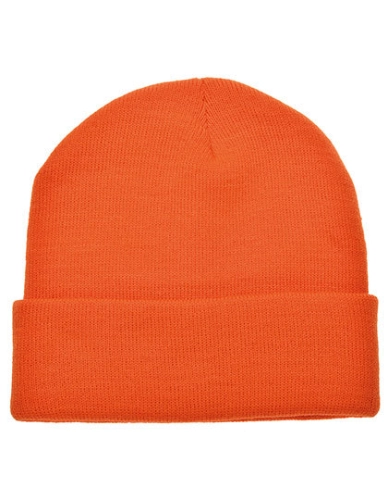 Czapka zimowa z dzianiny akrylowej Printwear orange.jpg