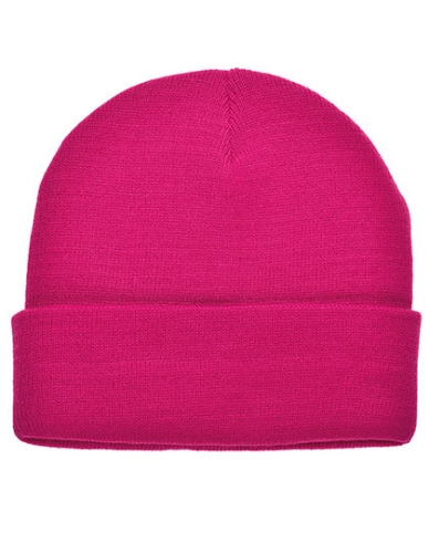 Czapka zimowa z dzianiny akrylowej Printwear rosa.jpg