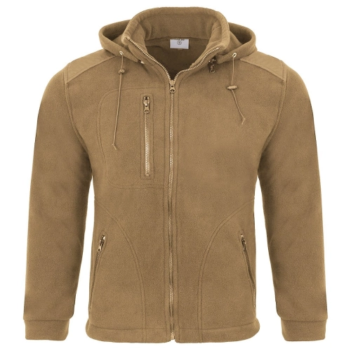 Polar z odpinanym kapturem Work-Zone Premium 340K coyote.jpg