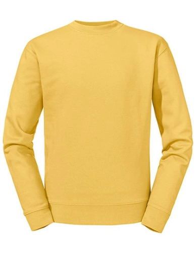 Bluza firmowa unisex Russel Authentic Sweat mustard yellow.jpg