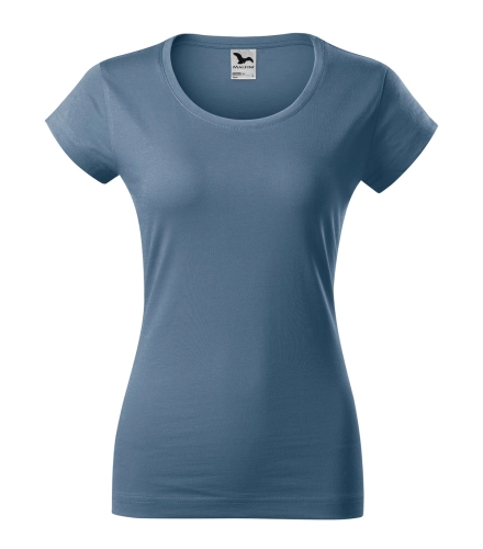 Koszulka t-shirt fit damska Malfini Viper denim.jpg