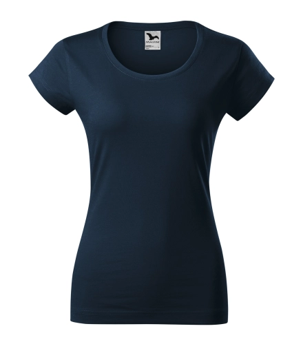 Koszulka t-shirt fit damska Malfini Viper granatowa.jpg