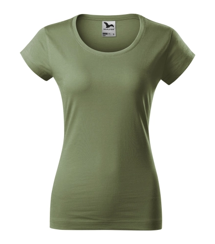 Koszulka t-shirt fit damska Malfini Viper khaki.jpg