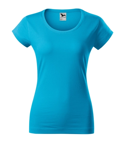 Koszulka t-shirt fit damska Malfini Viper turkus.jpg