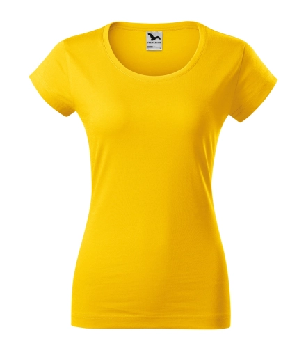 Koszulka t-shirt fit damska Malfini Viper żółty.jpg