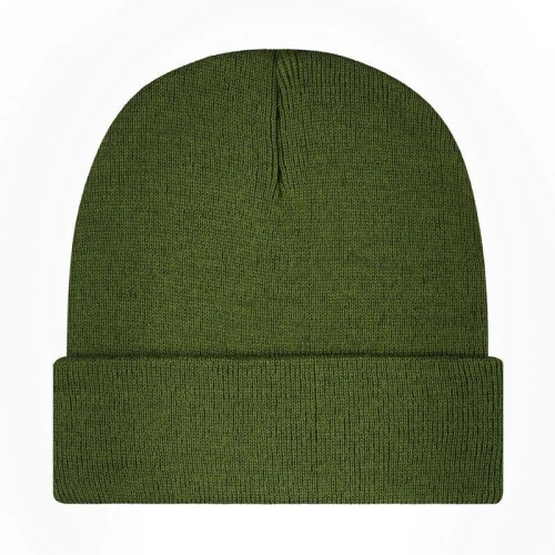 Czapka zimowa Classic Beanie khaki.jpg