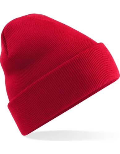 Czapka zimowa Beechfield Original Cuffed Beanie CB45 fire red.jpg