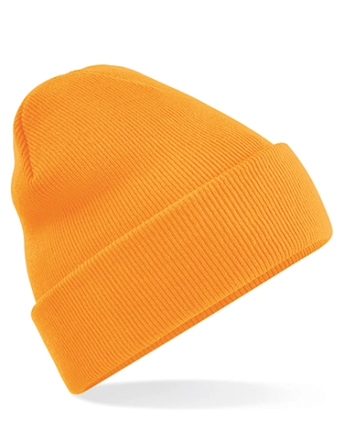 Czapka zimowa Beechfield Original Cuffed Beanie CB45 fluorescent orange.jpg