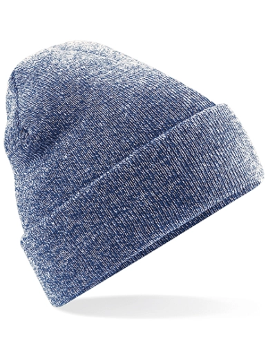 Czapka zimowa Beechfield Original Cuffed Beanie CB45 heather navy.jpg