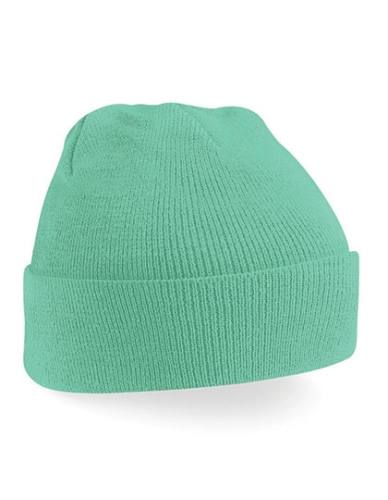 Czapka zimowa Beechfield Original Cuffed Beanie CB45 mint green.jpg