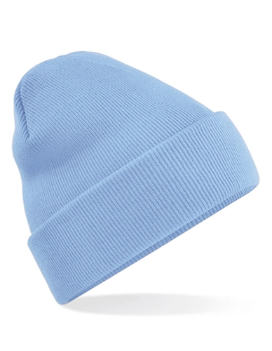 Czapka zimowa Beechfield Original Cuffed Beanie CB45 sky blue.jpg