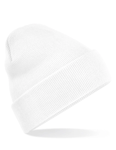 Czapka zimowa Beechfield Original Cuffed Beanie CB45 white.jpg