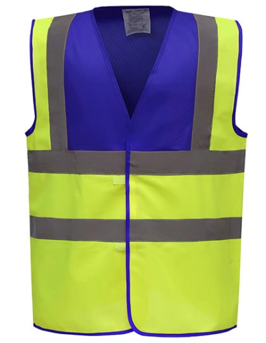 Kamizelka odblaskowa Yoko Fluo royal yellow.jpg