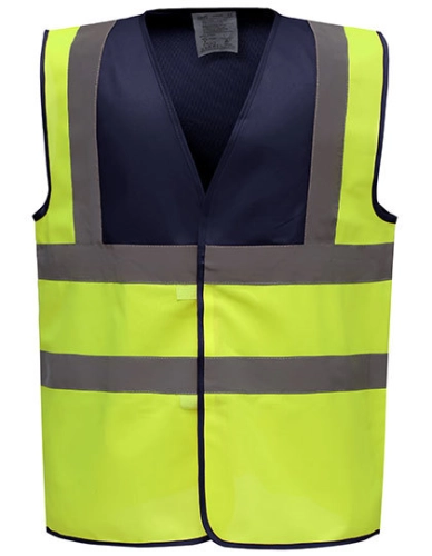 Kamizelka odblaskowa Yoko Fluo navy yellow.jpg