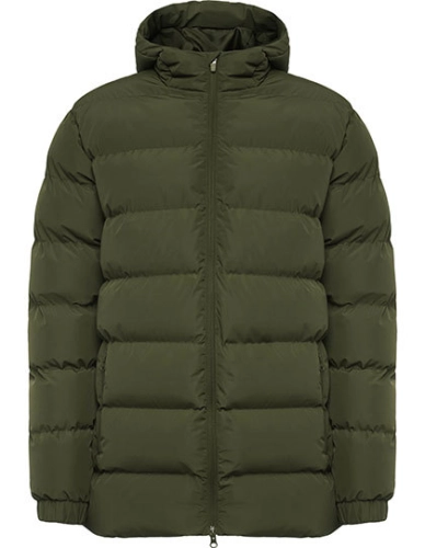 Roly Nepal – zimowa kurtka parka z kapturem dark green brown.jpg