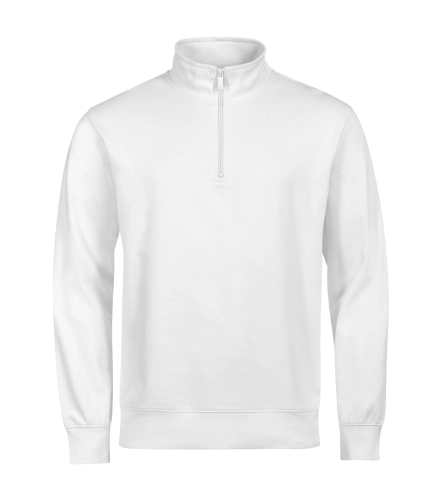 Bluza unisex premium z krótkim zamkiem Summit 429 biała.jpg