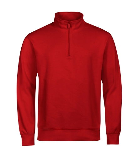 Bluza unisex premium z krótkim zamkiem Summit 429 czerwona.jpg