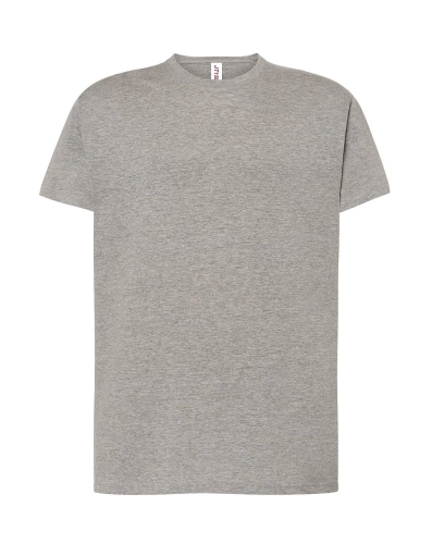 Koszulka unisex reklamowa 145 gm – bawełniana pod nadruk grey malange.jpg
