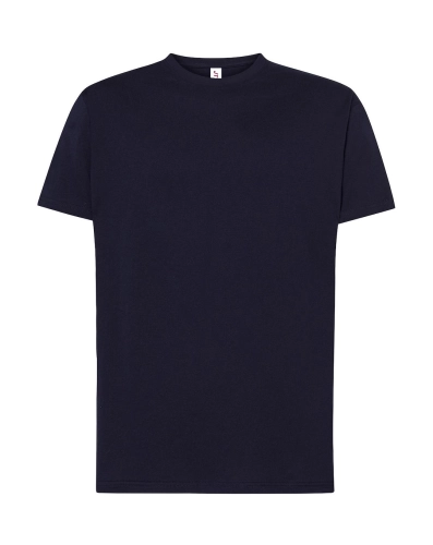 Koszulka unisex reklamowa 145 gm – bawełniana pod nadruk navy.jpg