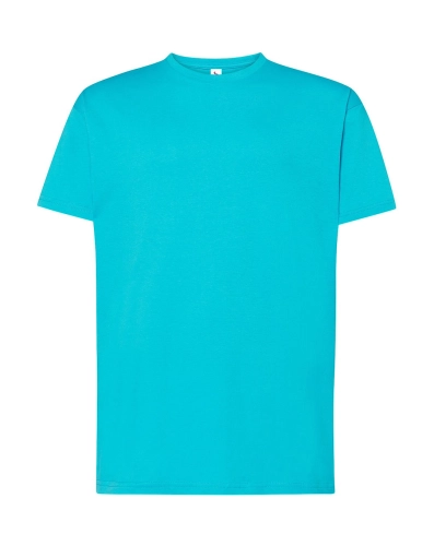 Koszulka unisex reklamowa 145 gm – bawełniana pod nadruk turqoise.jpg
