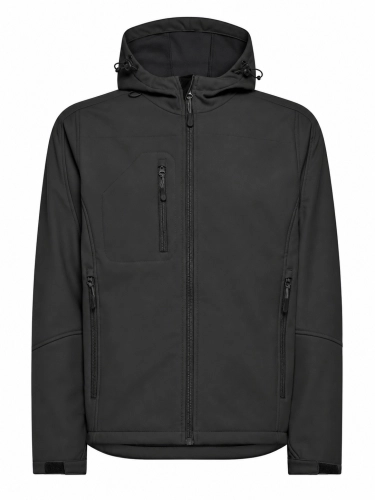 Kurtka softshell męska z kapturem Windstorm black1.jpg