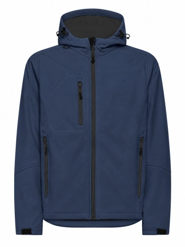 Kurtka softshell męska z kapturem Windstorm navy1.jpg