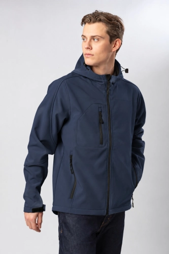 Kurtka softshell męska z kapturem Windstorm Kurtka softshell męska z kapturem Windstorm