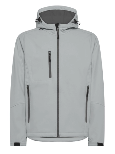 Kurtka softshell męska z kapturem Windstorm pearl grey.jpg