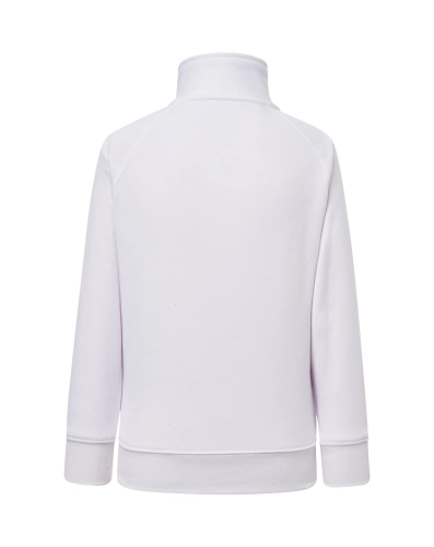 Dziecięca bluza rozpinana ze stójką JHK Kid Full Zip kolor biały2.jpg