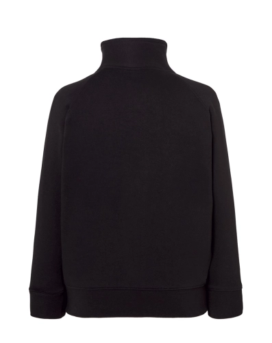 Dziecięca bluza rozpinana ze stójką JHK Kid Full Zip kolor czarny2.jpg