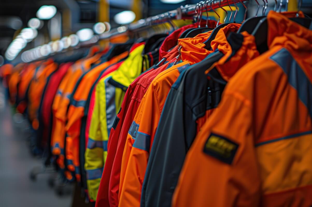 Kombinezony robocze z logo – znakowanie odzieży całościowej